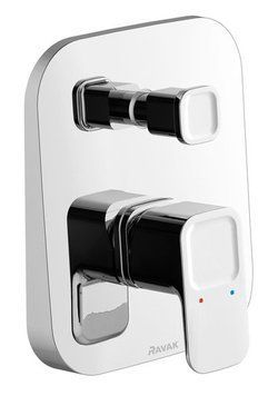 Смеситель для ванны и душа Ravak 10&deg; TD 061.00 X070068 скрытого монтажа (хром) 127339 фото