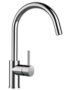 Смеситель для кухни Schock Plutos 58912080 с душем (хром) 270900 фото