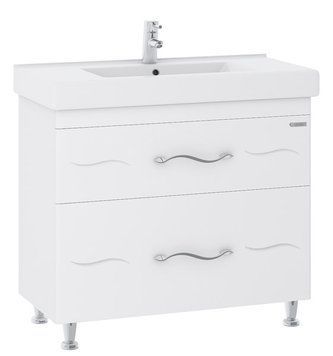 Тумба с умывальником Sanwerk Mindal 100 (MV0000430) белая 137628 фото