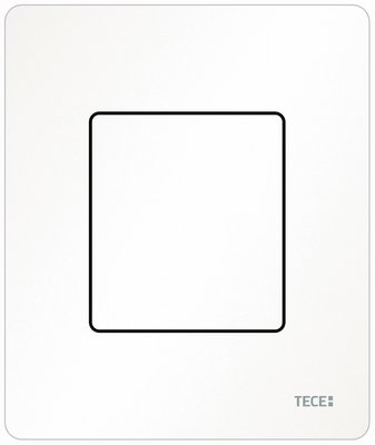 Змивна клавіша для пісуару Tece Solid 9242433 (біла матова) 352378 фото