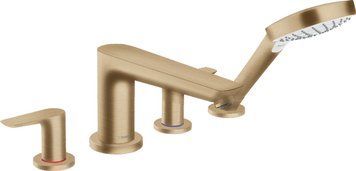 Змішувач для ванниЗмішувач для ванни Hansgrohe Talis E 71748140 (бронза) 304630 фото