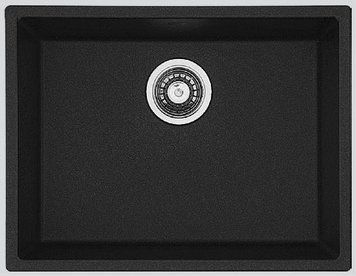 Гранітна мийка Fabiano Quadro 61x46 Antracit (8221.301.0934) 519599 фото
