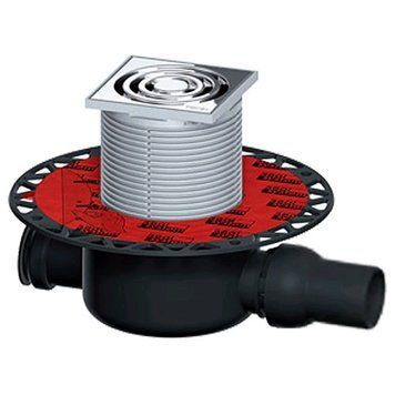 Душевой трап Tece Drainpoint S "S120" 3601200 (с горизонтальным отводом 50 и 40 мм) 164776 фото