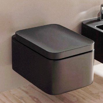 Унитаз подвесной Flaminia Nile NL118G GP goclean (grafite) 264531 фото