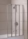 Шторка для ванни Eger 599-110 хромований профіль/скло прозоре 126543 фото 1