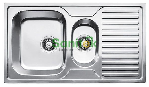 Кухонна мийка Fabiano 88x50 см з фруктовницею (8211.401.0449) мікродекор 247398 фото