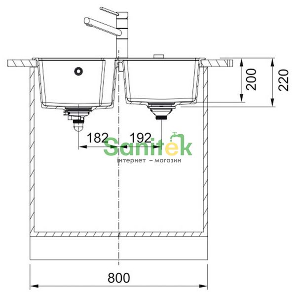 Гранитная мойка Franke Urban UBG 620-78 (114.0699.237) черный матовый 691819 фото