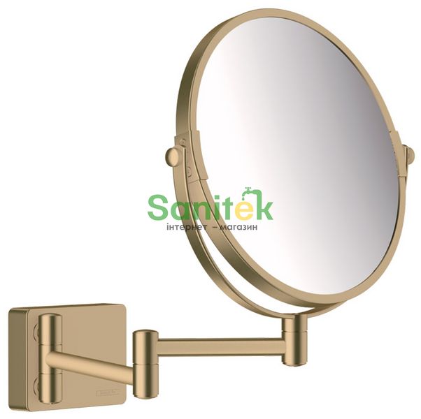 Косметическое зеркало Hansgrohe AddStoris 41791140 (бронза матовый) 491594 фото