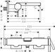 Смеситель для ванны Hansgrohe Tecturis E 73420670 (чёрный матовый) 694636 фото 2