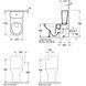 Унитаз-компакт Villeroy&Boch Hommage 666210R1+772116R1 (латунь) 158413 фото 2