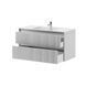 Тумба з умивальником Koller Pool Line 100 см (LN0983WHITE) білий матовий 830917 фото 2