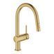 Змішувач для кухні Grohe Minta 32321GN2 з душем (прохолодний схід сонця матовий) 551941 фото 1