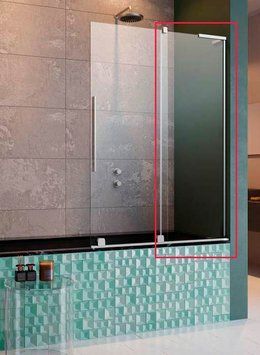 Боковая стенка для ванны Radaway Furo PN 544 (10112544-01-01) профиль хром/стекло прозрачное 389803 фото