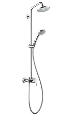 Душевая система Hansgrohe Croma 100 1jet Showerpipe 27154000 (хром) 66661 фото