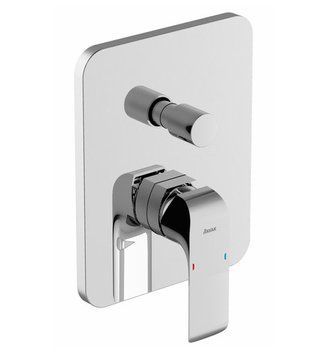 Змішувач для ванни и душа Ravak Flat FL 065.00CR X070123 скрытого монтажа для R-box (хром) 350156 фото