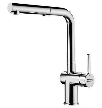 Змішувач для кухні Franke Active L (115.0653.379) з душем хром 547117 фото