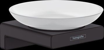Мыльница Hansgrohe AddStoris 41746670 (чёрный матовый) 427916 фото