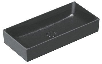 Умывальник Catalano Zero 75x35 см 17535ZENS чёрный матовый 305293 фото