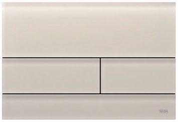 Змивна клавіша Tece Square II 9240827 Flush (скло бежеве) 693634 фото