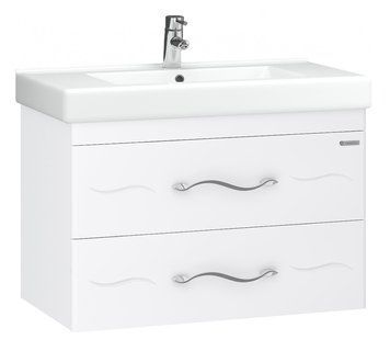 Тумба с умывальником Sanwerk Mindal Air 90 (MV0000438) белая 137632 фото