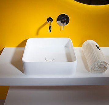 Умивальник Volle Solid surface 40x40 см 13-40-210 240753 фото