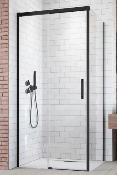 Душова кабіна Radaway Idea Black KDJ 160x70 L (387046-54-01L+387048-54-01R) чорний профіль/скло прозоре 281890 фото