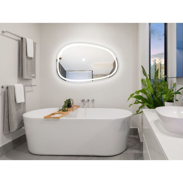 Дзеркало для ванної кімнати Devit Style 90x60 (5416090) з LED підсвічуванням та тачсенсором 824072 фото