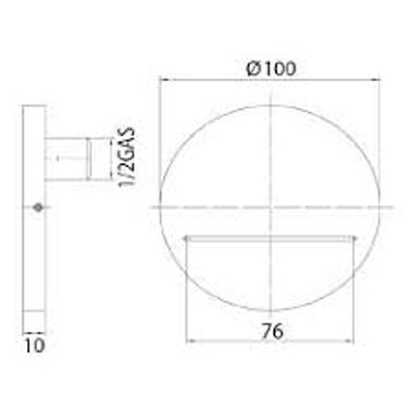 Излив Bossini Ole Round E86911000030009 (хром) 984751 фото