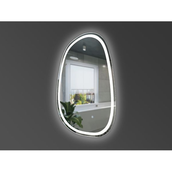 Дзеркало для ванної кімнати Devit Style 90x60 (5416090) з LED підсвічуванням та тачсенсором 824072 фото