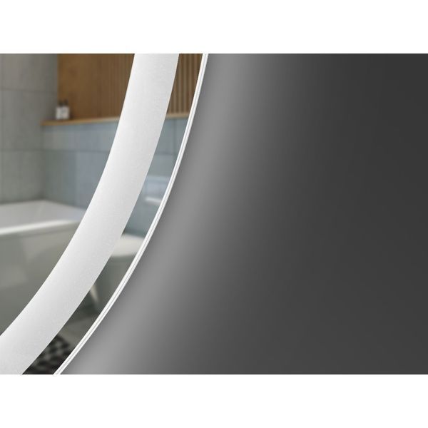 Дзеркало для ванної кімнати Devit Style 90x60 (5416090) з LED підсвічуванням та тачсенсором 824072 фото