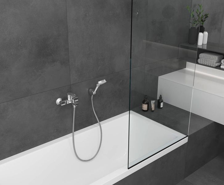 Смеситель для ванны Hansgrohe Vernis Shape 71450000 (хром) 436040 фото