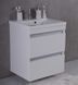 Тумба под умывальник Fancy Marble (Буль-Буль) Borneo 600 Lisa/Lucia (белая) 685484 фото 1