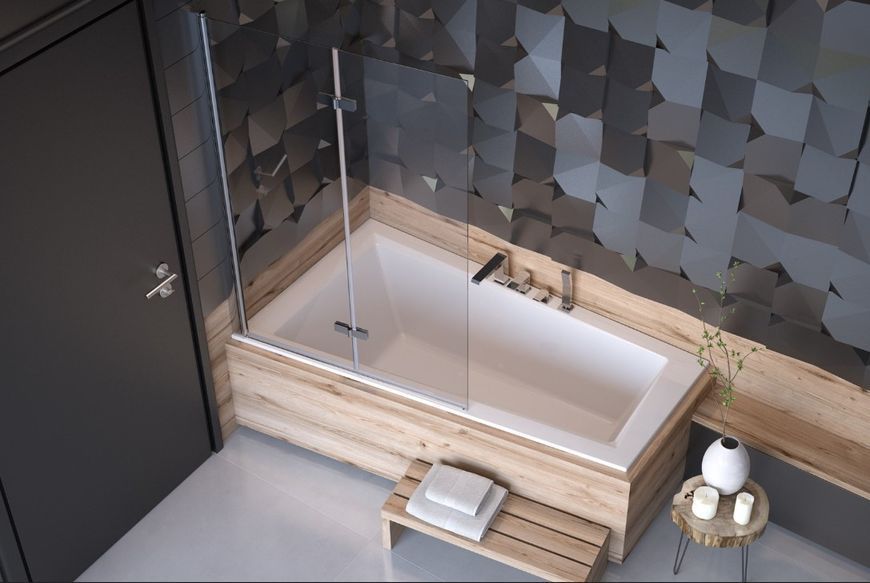 Ванна акриловая Besco Intima Slim 150x85 (WAIT-150-SL) без ножек левая 417978 фото