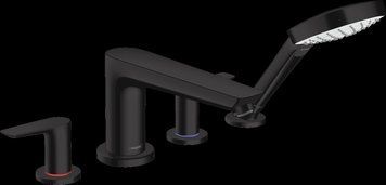 Змішувач для ванни Hansgrohe Talis E 71748670 (чорний матовий) 304632 фото