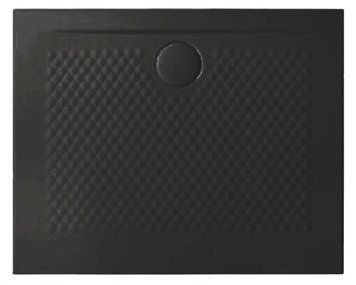 Душовий піддон ArtCeram Texture 90x72 (PDR017 03;00) чорний 221793 фото