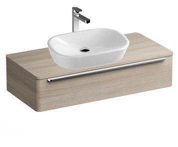 Тумба з умивальником Ravak SUD SD Freedom 1100 (X000001101+XJX01160001) сатинове дерево 280682 фото