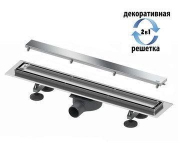 Душевой трап Tece linus с решёткой Tile и под плитку 700 мм (15103070) 272447 фото
