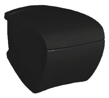 Унитаз подвесной ArtCeram Hi-Line HIV001 03;00 чёрный 221773 фото