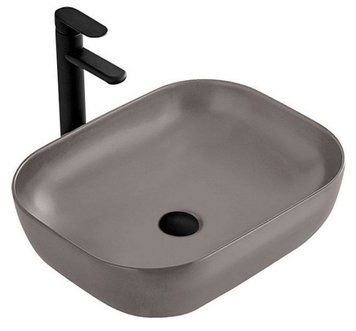 Умивальник Rea Belinda 32,5x45,5 см (REA-U8492) grey 370560 фото
