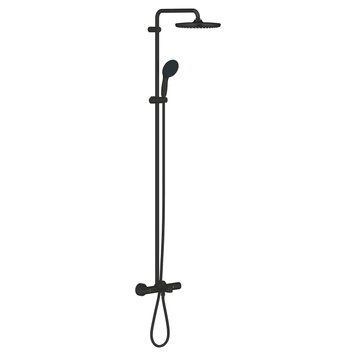 Душевая система Grohe Tempesta 266722431 с термостатом (черный матовый) 873049 фото