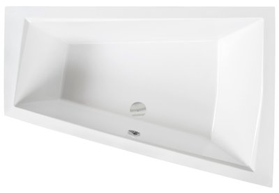 Ванна акрилова Besco Intima Duo Slim 170x125 (WAID-170-SP) без ніжок права 508389 фото