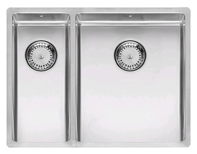 Кухонна мийка Reginox New York 18x40+34x40 IFU (R27844) полірована права 270960 фото