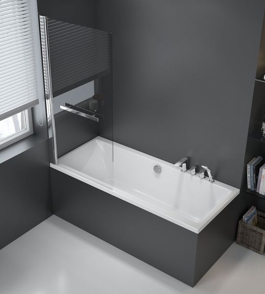 Ванна акрилова Excellent Pryzmat 180x80 (WAEX.PRY18WH) 269411 фото