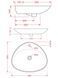 Умивальник ArtCeram BS 60x50 см BSL001 01;00 133698 фото 2