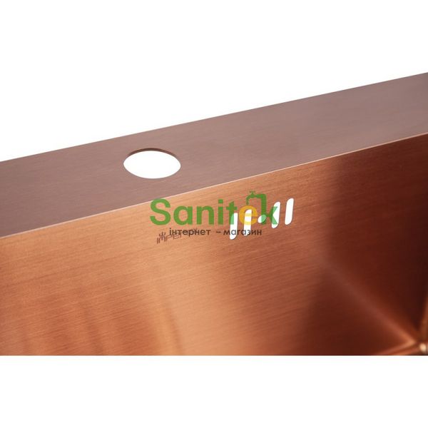 Кухонна мийка Imperial D5050BR PVD bronze Handmade 2.7/1.0 mm (IMPD5050BRPVDH12) 350202 фото