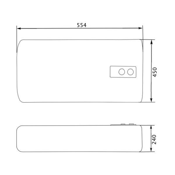 Бойлер Thermo Alliance 30 л DT30H20G(PD) ТЭН 1х(0,8+1,2) кВт 301694 фото