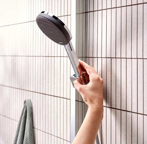 Душова система Hansgrohe Raindance Alive Q 340/210 1jet ShowerSelect Comfort 24580000 з термостатом (хром) 987225 фото