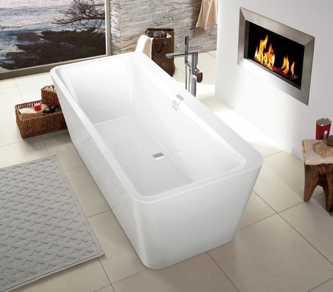 Ванна кварилова Villeroy&Boch Squaro Edge 180x80 (UBQ180SQE9T2V-01) 132692 фото