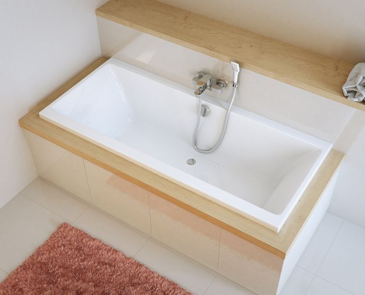 Ванна акрилова Excellent Pryzmat 180x80 (WAEX.PRY18WH) 269411 фото