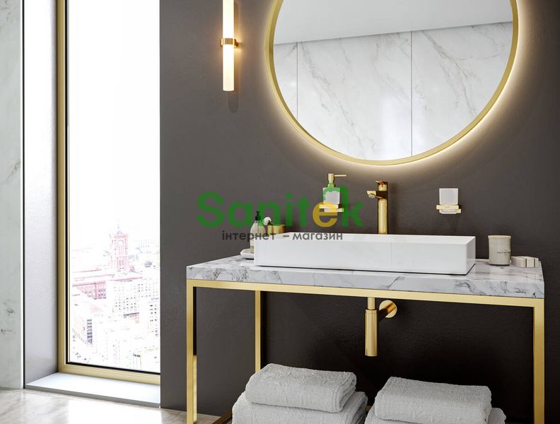 Стакан для ванної кімнати Hansgrohe AddStoris 41749140 (бронза матова) 428244 фото